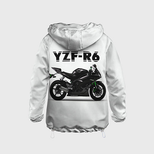 Детская ветровка Sports bikes / 3D-Белый – фото 2