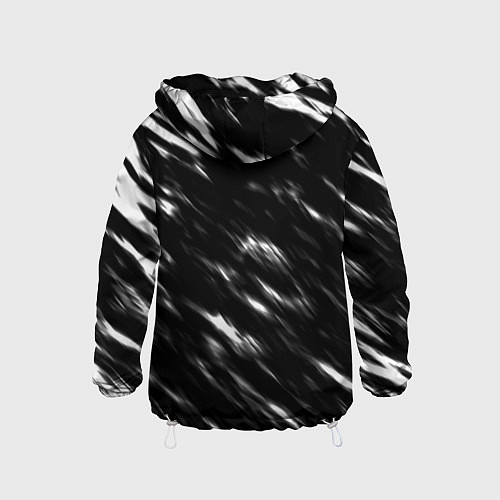 Детская ветровка Doom штрихи красок / 3D-Белый – фото 2