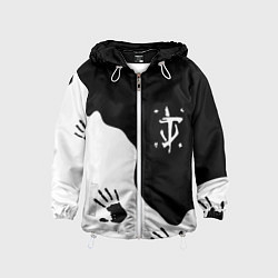 Детская ветровка Doom отпечатки демона