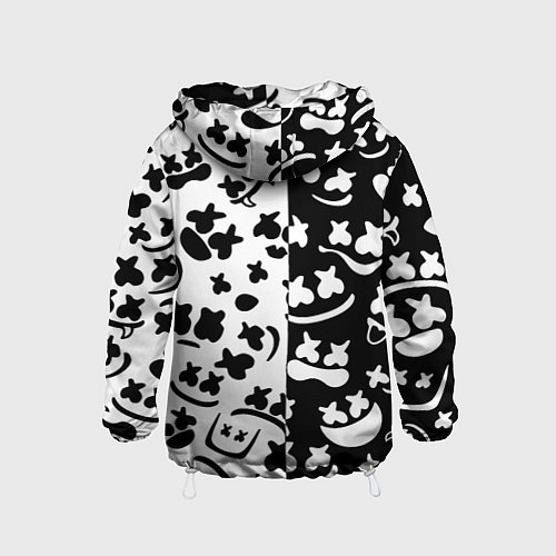 Детская ветровка Doom x Marshmello pattern / 3D-Белый – фото 2