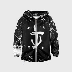 Детская ветровка Doom краски белые