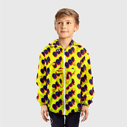 Ветровка с капюшоном детская Doom off, цвет: 3D-белый — фото 2