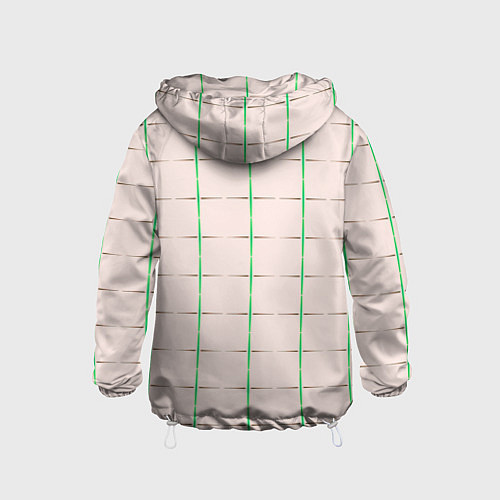 Детская ветровка Color white stripes / 3D-Белый – фото 2