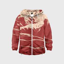 Детская ветровка Песочные горы-абстракция