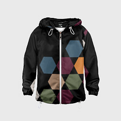 Детская ветровка Honeycombs autumn colors