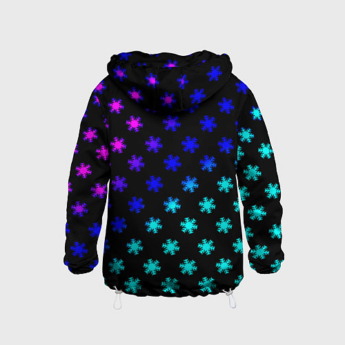 Детская ветровка Doom winter neon / 3D-Белый – фото 2