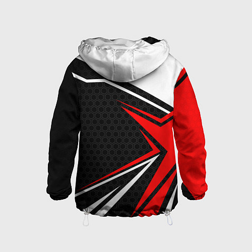 Детская ветровка Umbrella - red uniform / 3D-Белый – фото 2
