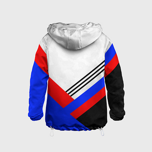Детская ветровка Федерация бокса - Россия / 3D-Белый – фото 2