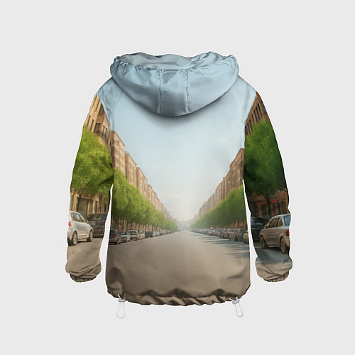 Детская ветровка Фриго Камело мем / 3D-Белый – фото 2