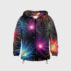 Детская ветровка Стилизованный праздничный салют