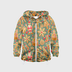Детская ветровка Имбирные пряники