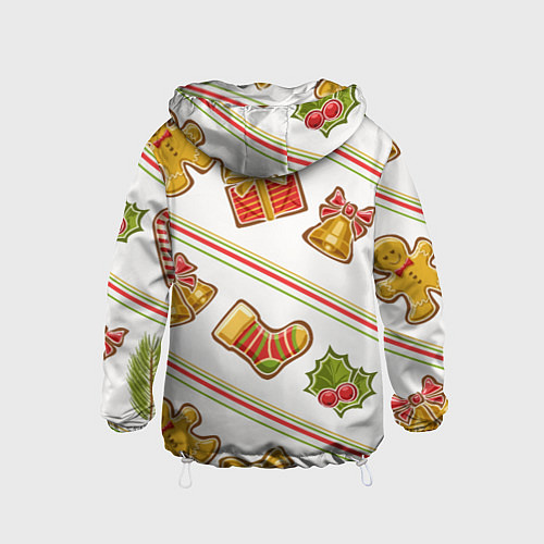 Детская ветровка Рождественский дух / 3D-Белый – фото 2