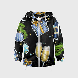 Детская ветровка Новогодний вайб