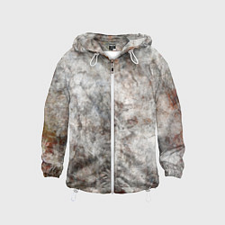 Детская ветровка Абстракция - gray limestone