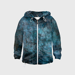 Детская ветровка Абстракция - dark blue