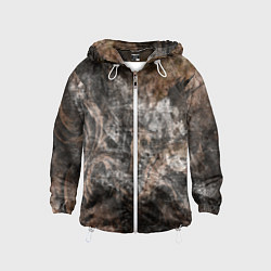 Детская ветровка Абстракция - brown darkness