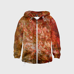 Детская ветровка Абстракция - bright red