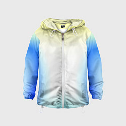 Детская ветровка Color yellow blue white