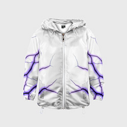 Детская ветровка Color white purple