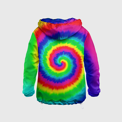 Детская ветровка Tie dye / 3D-Белый – фото 2