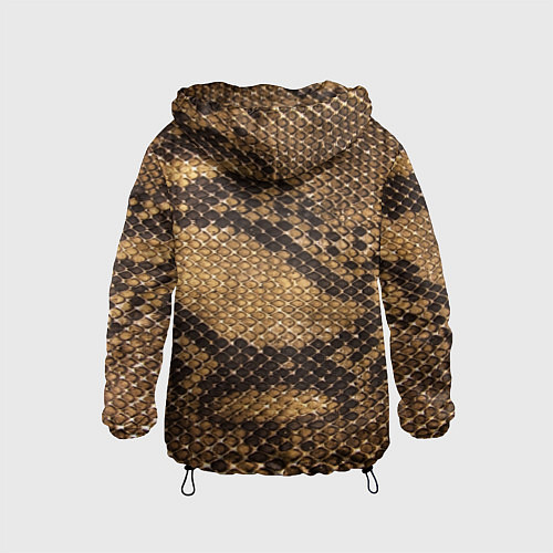 Детская ветровка Змеиная кожа / 3D-Черный – фото 2
