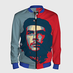 Бомбер мужской Che Guevara, цвет: 3D-синий