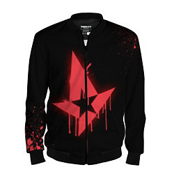 Бомбер мужской Astralis: Black collection, цвет: 3D-черный