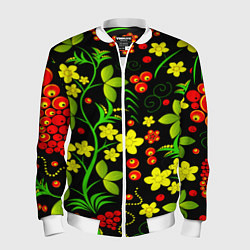 Мужской бомбер Natural flowers