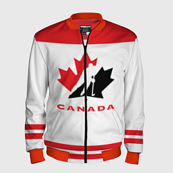 Бомбер мужской Canada Team, цвет: 3D-красный