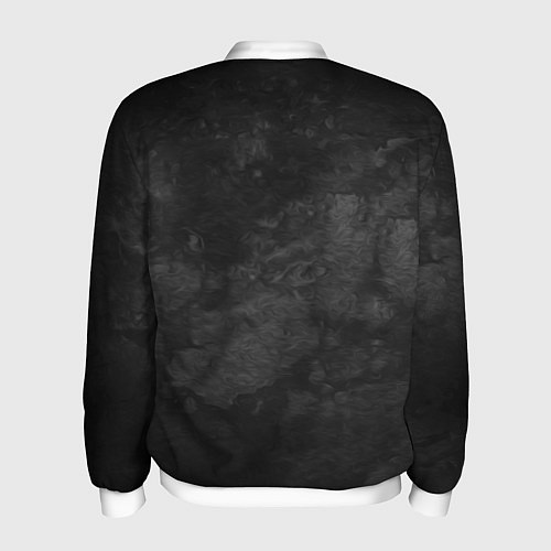 Мужской бомбер Его величество Ярослав / 3D-Белый – фото 2