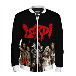 Бомбер мужской LORDI, цвет: 3D-белый
