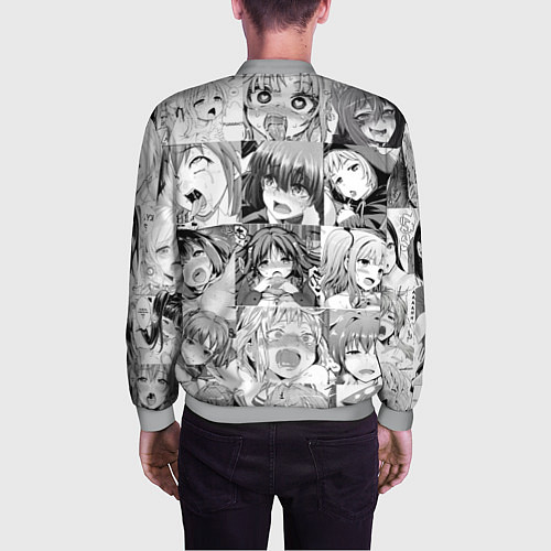 Мужской бомбер Японская анимация компиляция / 3D-Меланж – фото 4