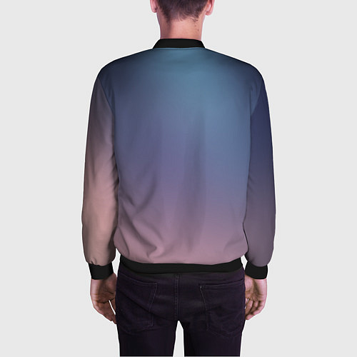 Мужской бомбер Your Name / 3D-Черный – фото 4