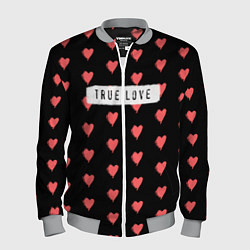 Бомбер мужской True Love, цвет: 3D-меланж