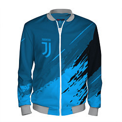 Бомбер мужской FC Juventus: Blue Original, цвет: 3D-меланж
