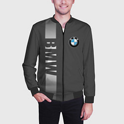 Бомбер мужской BMW SPORT, цвет: 3D-черный — фото 2