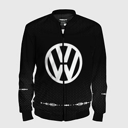 Мужской бомбер Volkswagen: Black Abstract