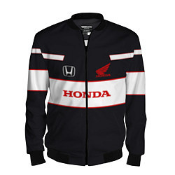 Бомбер мужской Honda Sport, цвет: 3D-черный