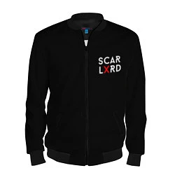 Бомбер мужской Scarlxrd Logo, цвет: 3D-черный