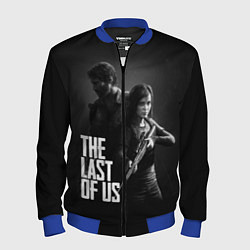 Бомбер мужской The Last of Us: Black Style, цвет: 3D-синий