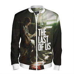 Бомбер мужской The Last of Us: Guitar Music, цвет: 3D-белый