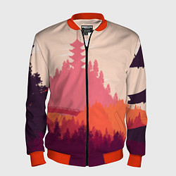 Мужской бомбер Firewatch City