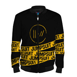 Бомбер мужской Twenty One Pilots: Jumpsuit, цвет: 3D-черный