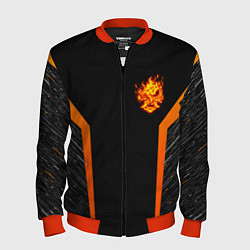 Мужской бомбер Cyberpunk 2077: Samurai Style