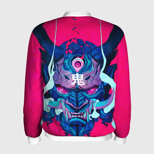 Мужской бомбер Мифический зверь / 3D-Белый – фото 2