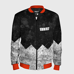 Бомбер мужской BONES: SESH Team, цвет: 3D-красный