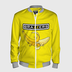 Мужской бомбер Brazzers: Yellow Banana