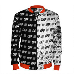 Мужской бомбер Off-White: Black & White