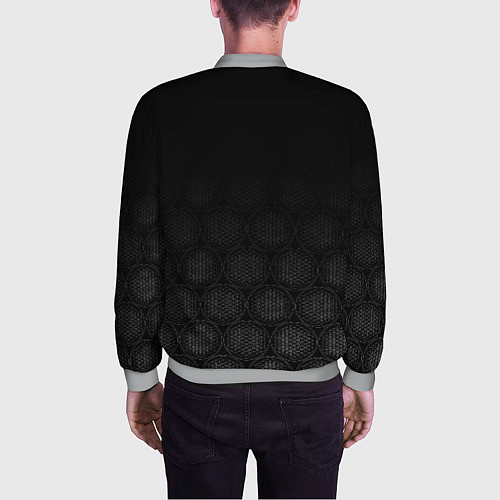 Мужской бомбер BRING ME THE HORIZON / 3D-Меланж – фото 4