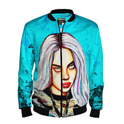 Мужской бомбер BILLIE EILISH: Fan Art